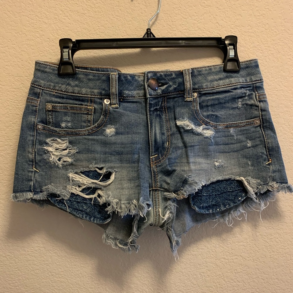 Daisy duke denim shorts